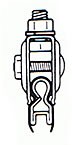 100HSS: Stainless Steel Cross Bolt Hanger Clamp