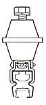 HA1000K: Hanger Clamp With Spool Insulator