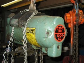 Gardner Denver Chain Hoist